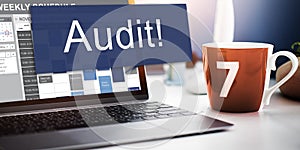 Audit Accounting Bookkeeping Assessment Evaluation Concept