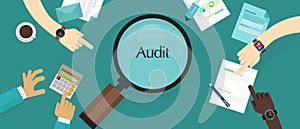 Audit financial company tax investigation process business accounting