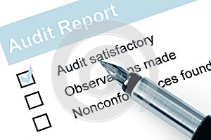 Audit Report photo