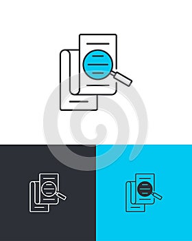 Audit Reports Review Vector Icon