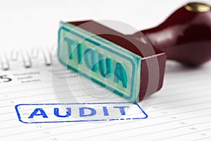 Audit stamp on a scheduler