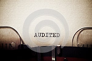 Audited concept view