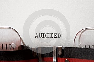Audited concept view