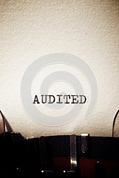 Audited concept view