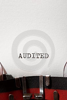 Audited concept view