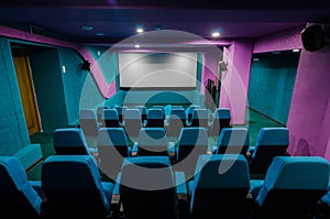 Auditorium in cinema