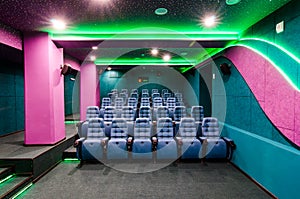 Auditorium in cinema