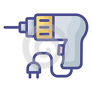 Auger Isolated Vector Icon fully editable