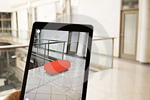 Augmented reality app - placing furniture in AR space