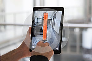 Augmented reality app - placing furniture in AR space