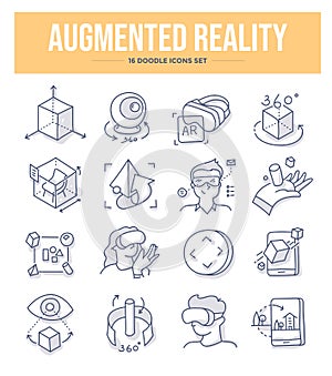 Augmented Reality Doodle Icons