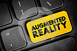 Augmented reality - interactive experience of a real-world environment where the objects that reside in the real world are photo