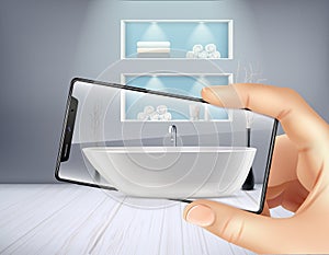 Augmented Reality Interior Background