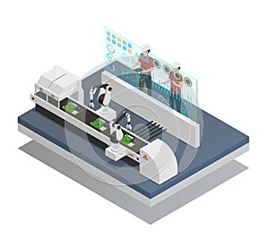 Augmented Reality Isometric Composition