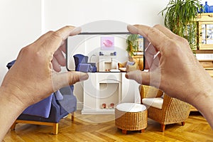 augmented reality living room decoration