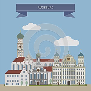 Augsburg, city in Germany