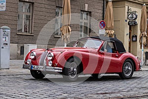 Jaguar oldtimer car