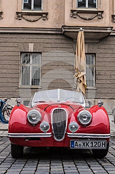 Jaguar oldtimer car