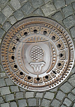 Augsburg manhole