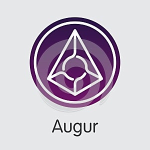 Augur - Virtual Currency Web Icon.