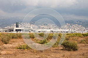 August 01, 2007: An overview of Beirut`s Rafic Hariri Internation Airport BEY