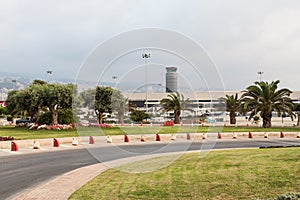 August 01, 2007: An overview of Beirut`s Rafic Hariri Internation Airport BEY