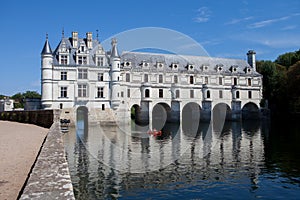 29 AUGUST 2015, FRANCE: French castle Chateau de Chenonceau