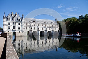 29 AUGUST 2015, FRANCE: French castle Chateau de Chenonceau