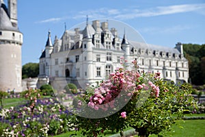 29 AUGUST 2015, FRANCE: French castle Chateau de Chenonceau