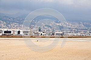 August 01, 2007: An overview of Beirut`s Rafic Hariri Internation Airport BEY photo