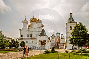 August 4, 2018. Russia the city of Kostroma on the Volga Holy Trinity Ipatiev Monastery. Editorial