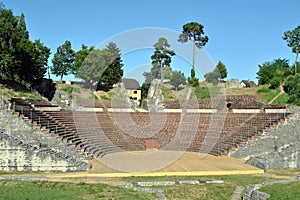 Augusta Raurica Roman theatre photo
