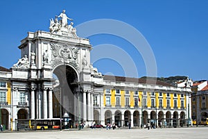 Augusta Street Arch, Lisbon photo