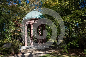 Auguste Victoria Fountain in the park of Bad Homburg