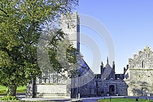 Augustinian Friary in Adare, County Limerick, Ireland