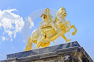 Augustus II the Strong statue in Dresden