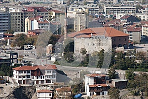 Augustus Temple & HacÃÂ± Bayram Mosque photo