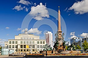 Augustusplatz in Leipzig