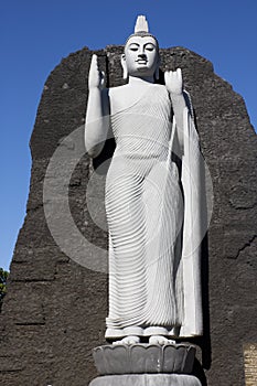 Aukana Buddha Replica, Sri Lanka