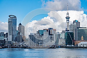 Aukland city view from the sea