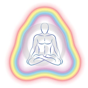 Aura Meditation Subtle Body Man