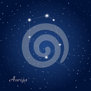 Auriga constellation