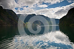 Aurland Fjord photo