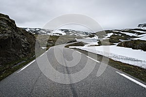 Aurlandsfjellet - national scenic route in Norway