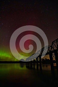 Aurora australis Balclutha New Zealand