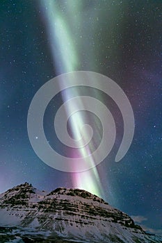 Aurora borealis Iceland