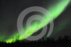 Aurora Borealis, Inuvik, Canada photo