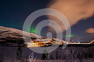 Aurora Borealis, Kafjord, Alta, Norway photo