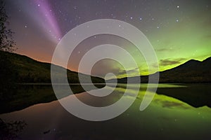 Aurora reflections