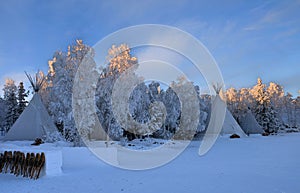 Aurora Village in Yellowknife